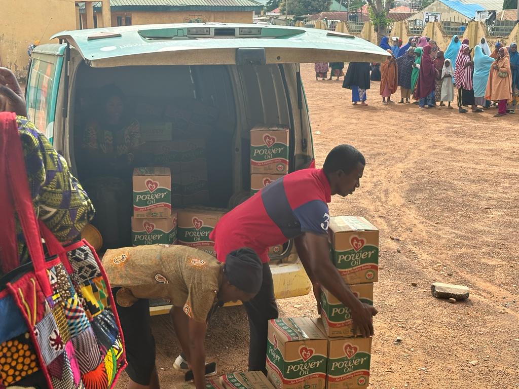 Food Distribution Exercise At Sheretti, Kabusa